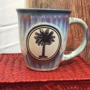 Palm Tree Mug pottery